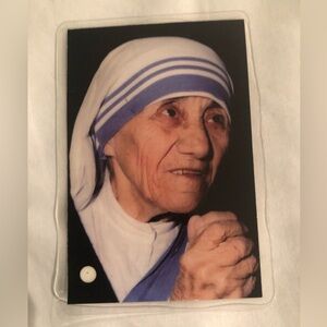 Mother Teresa Of Calcutta Laminated Relic Card